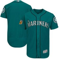 Cheap Seattle Mariners Jersey From China Blank Green 2017 Spring Training