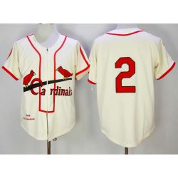 Cheap Red Schoendienst Cardinals Jersey From China Cream 1946 throwback #2