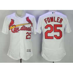 Cheap Dexter Fowler Cardinals Jersey From China White Flex Base #25