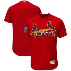Cheap Cardinals Jersey From China Blank Red Flex Base 2018 Spring Training