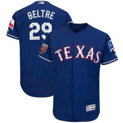 Cheap Adrian Beltre Rangers Jersey From China Blue Flex Base 2018 Spring Training #29