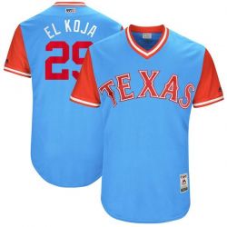 Cheap Adrian Beltre Nickname EL KOJA Rangers Jersey From China Little League Weekend #29