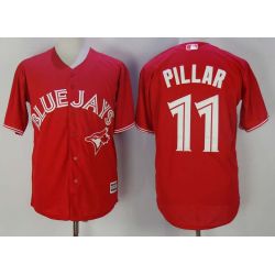 Cheap Kevin Pillar Blue Jays Jersey From China Red Cool Base #11