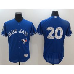 Cheap Josh Donaldson Blue Jays Jersey From China Blue 2017 Spring Training #20