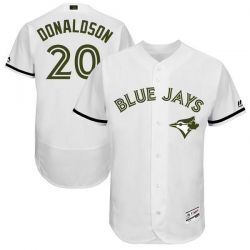 Cheap Josh Donaldson Blue Jays Jersey From China White Memorial Day #20