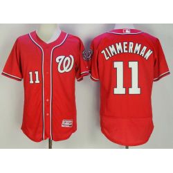 Cheap Ryan Zimmerman Nationals Jersey From China Red Flex Base #11