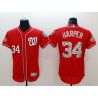 Cheap Bryce Harper Nationals Jersey From China Red Flex Base 2018 Spring Training #34