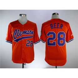 Cheap Seth Beer Clemson Tigers Jersey From China Orange #28