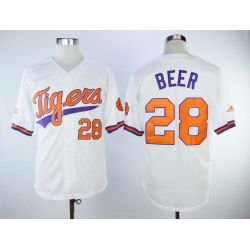 Cheap Seth Beer Clemson Tigers Jersey From China White #28