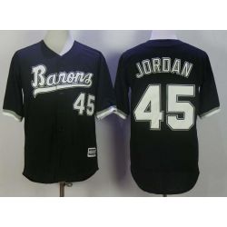 Cheap Michael Jordan Birmingham Barons Jersey From China Black #45