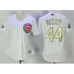 Cheap Anthony Rizzo Cubs Women Jersey From China White #44