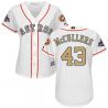 Cheap Lance McCullers Astros Women Jersey From China White Gold Program for World Series Champions #43