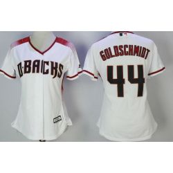 Cheap Paul Goldschmidt Diamondbacks Women Jersey From China White #44