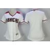 Cheap Women Arizona Diamondbacks Jersey From China Blank White