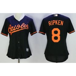 Cheap Cal Ripken Orioles Women Jersey From China Black #8