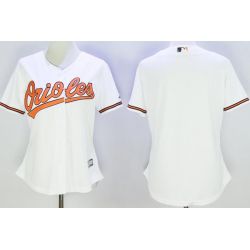 Cheap Women Baltimore Orioles Jersey From China Blank White