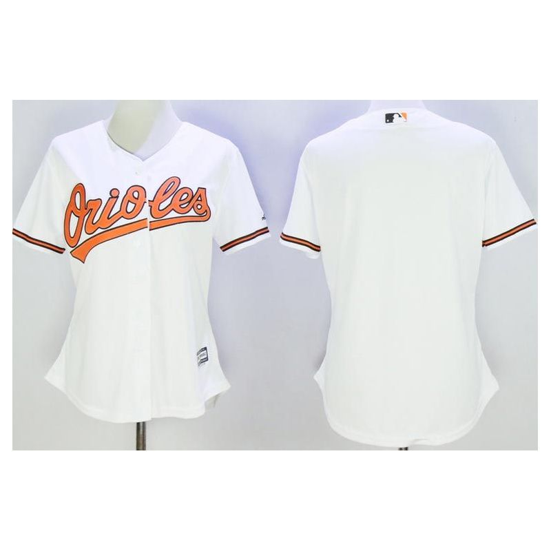 Cheap Women Baltimore Orioles Jersey From China Blank White