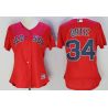 Cheap David Ortiz Red Women Jersey From China Sox Red #34