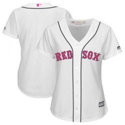 Cheap Women Boston Red Sox Jersey From China Blank White Mothers Day