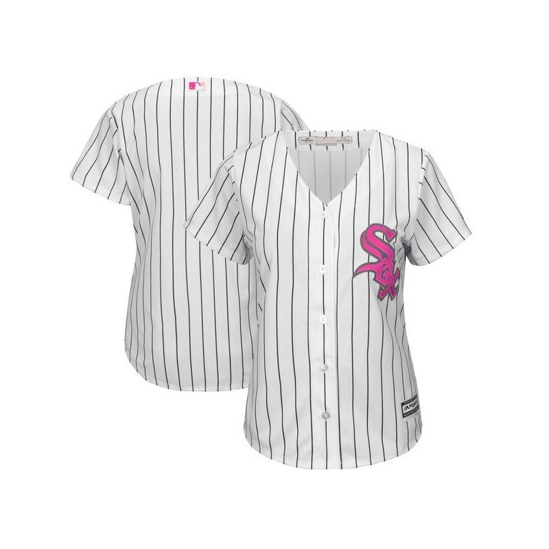 Cheap Women Chicago White Sox Jersey From China Blank White Mothers Day