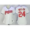 Cheap Andrew Miller Indians Women Jersey From China White #24