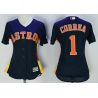 Cheap Rookie Correa Astros Women Jersey From China Blue #1