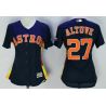 Cheap Jose Altuve Astros Women Jersey From China Blue #27