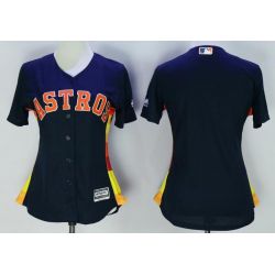 Cheap Women Houston Astros Jersey From China Blank Blue