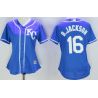 Cheap Bo Jackson Royals Women Jersey From China Royal Blue #16