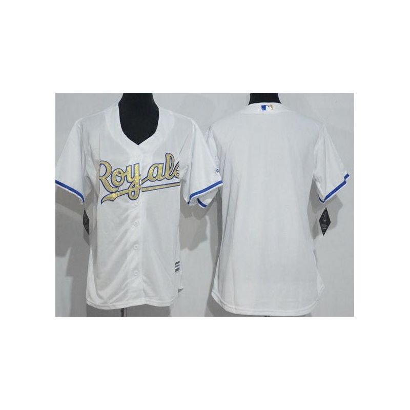 Cheap Women Royals Jersey From China Blank White 2016 champion