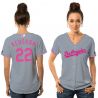 Cheap Clayton Kershaw Dodgers Women Jersey From China Gray Mothers Day #22