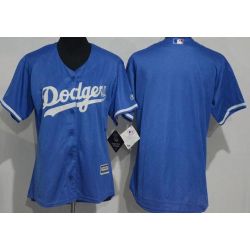 Cheap Women Los Angeles Dodgers Jersey From China Blank Blue