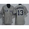 Cheap Alex Rodriguez Yankees Women Jersey From China Gray #13