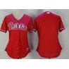 Cheap Women Philadelphia Phillies Jersey From China Blank Red