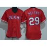 Cheap Adrian Beltre Rangers Women Jersey From China Red #29