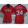 Cheap Nolan Ryan Rangers Women Jersey From China Red #34