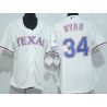 Cheap Nolan Ryan Rangers Women Jersey From China White #34