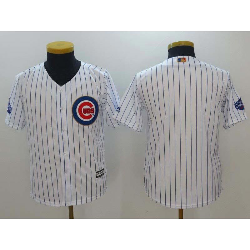 Cheap Youth Chicago Cubs Jersey From China Blank White