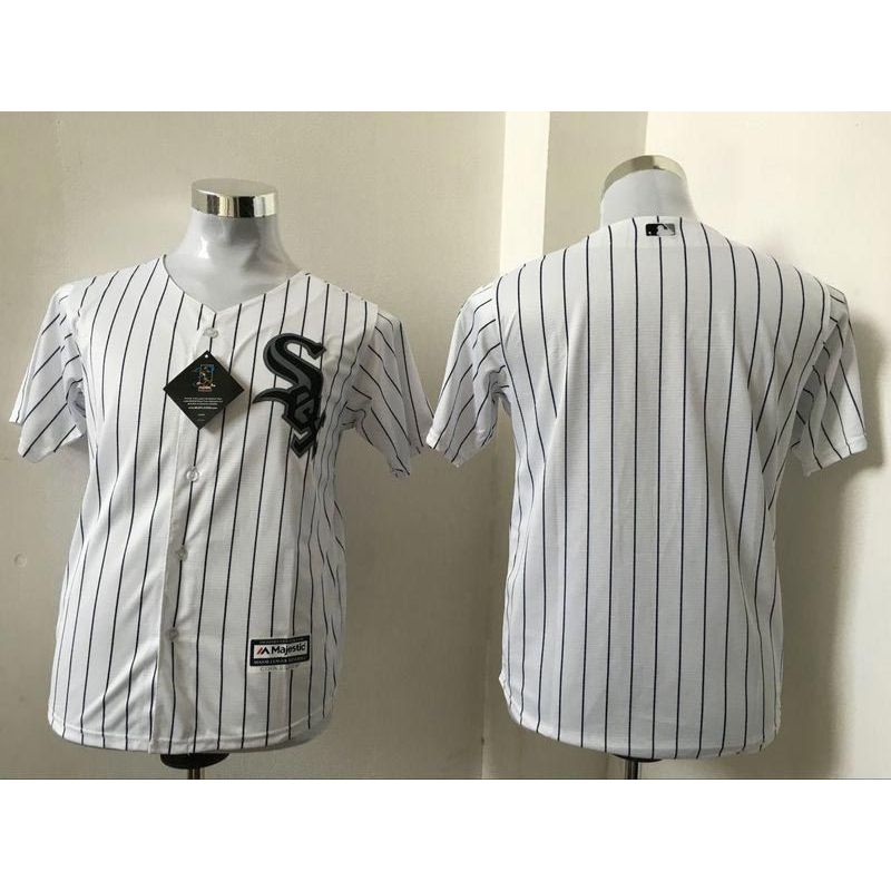 Cheap Youth Chicago White Sox Jersey From China Blank White