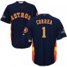 Cheap Rookie Correa Astros Youth Jersey From China Blue Gold Program for World Series Champions #1