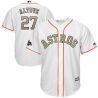 Cheap Jose Altuve Astros Youth Jersey From China White Gold Program for World Series Champions #27