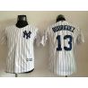 Cheap Alex Rodriguez Yankees Youth Jersey From China White #13