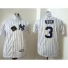 Cheap Babe Ruth Yankees Youth Jersey From China White #3