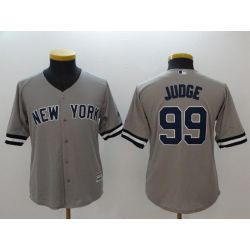 Cheap Aaron Judge Yankees Youth Jersey From China Gray #99