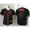 Cheap Hunter Pence Giants Youth Jersey From China Black SF #8