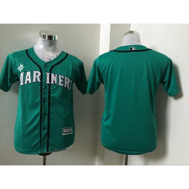 Cheap Youth Seattle Mariners Jersey From China Blank Green