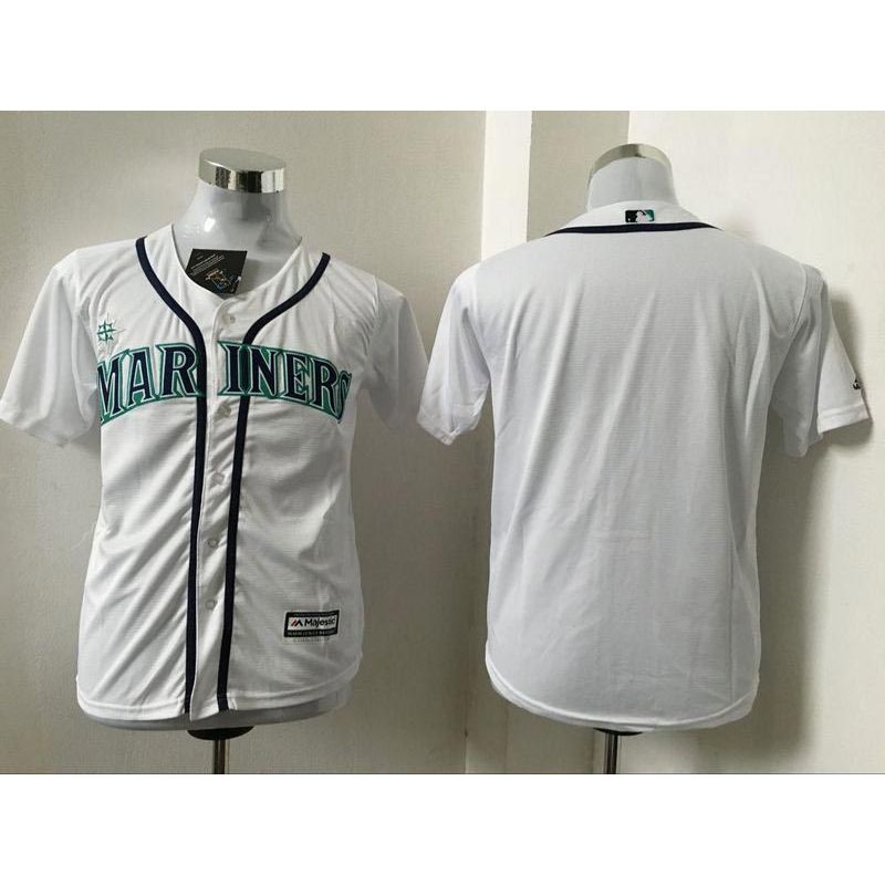 Cheap Youth Seattle Mariners Jersey From China Blank White