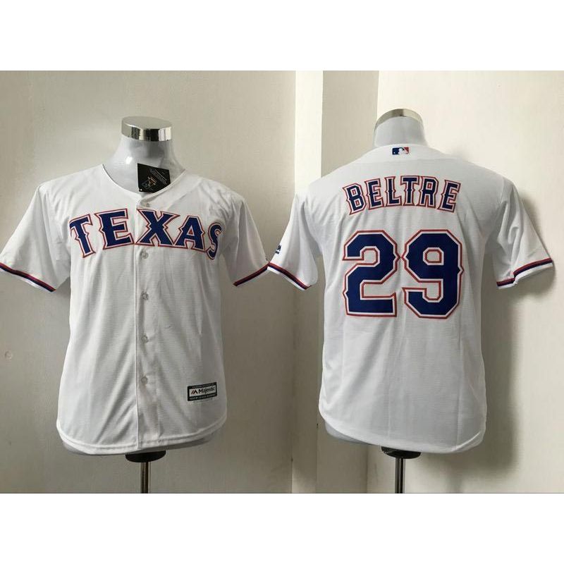 Cheap Adrian Beltre Rangers Youth Jersey From China White #29