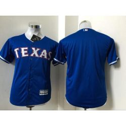 Cheap Youth Texas Rangers Jersey From China Blank Blue