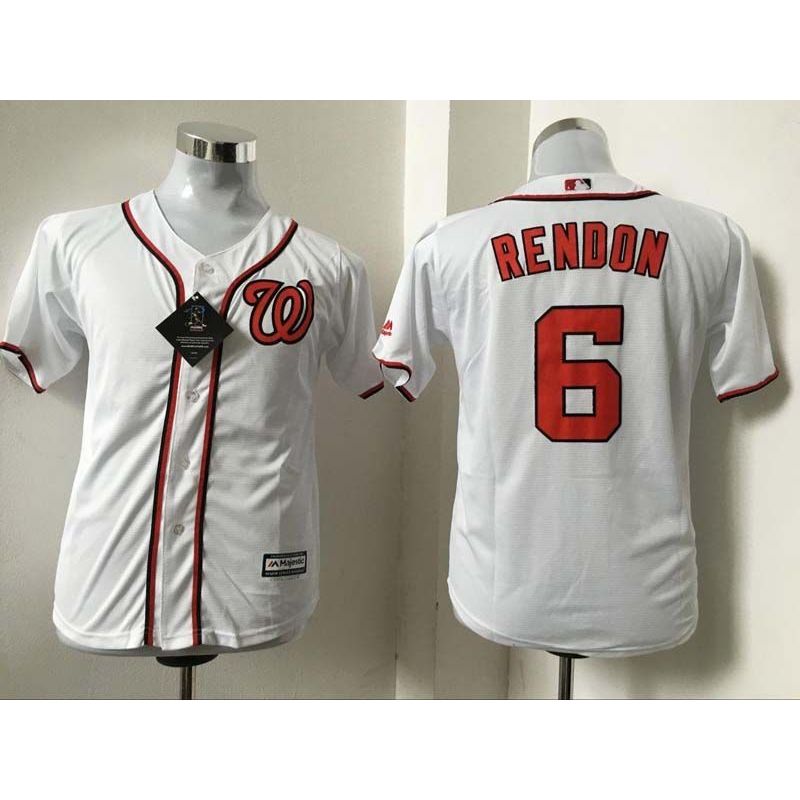 Cheap Anthony Rendon Nationals Youth Jersey From China White #6